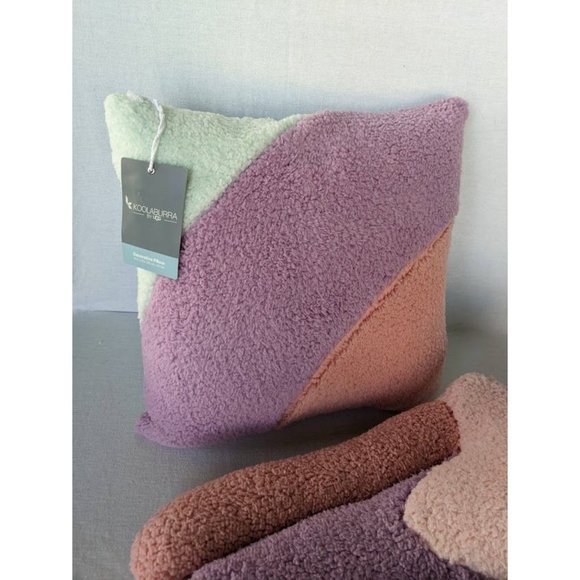 UGG Accents 2 Set Koolaburra By Ugg Kids Throw Sherpa Pillow